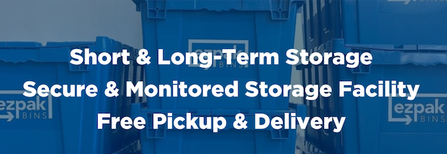 Storage with EzPak Bins